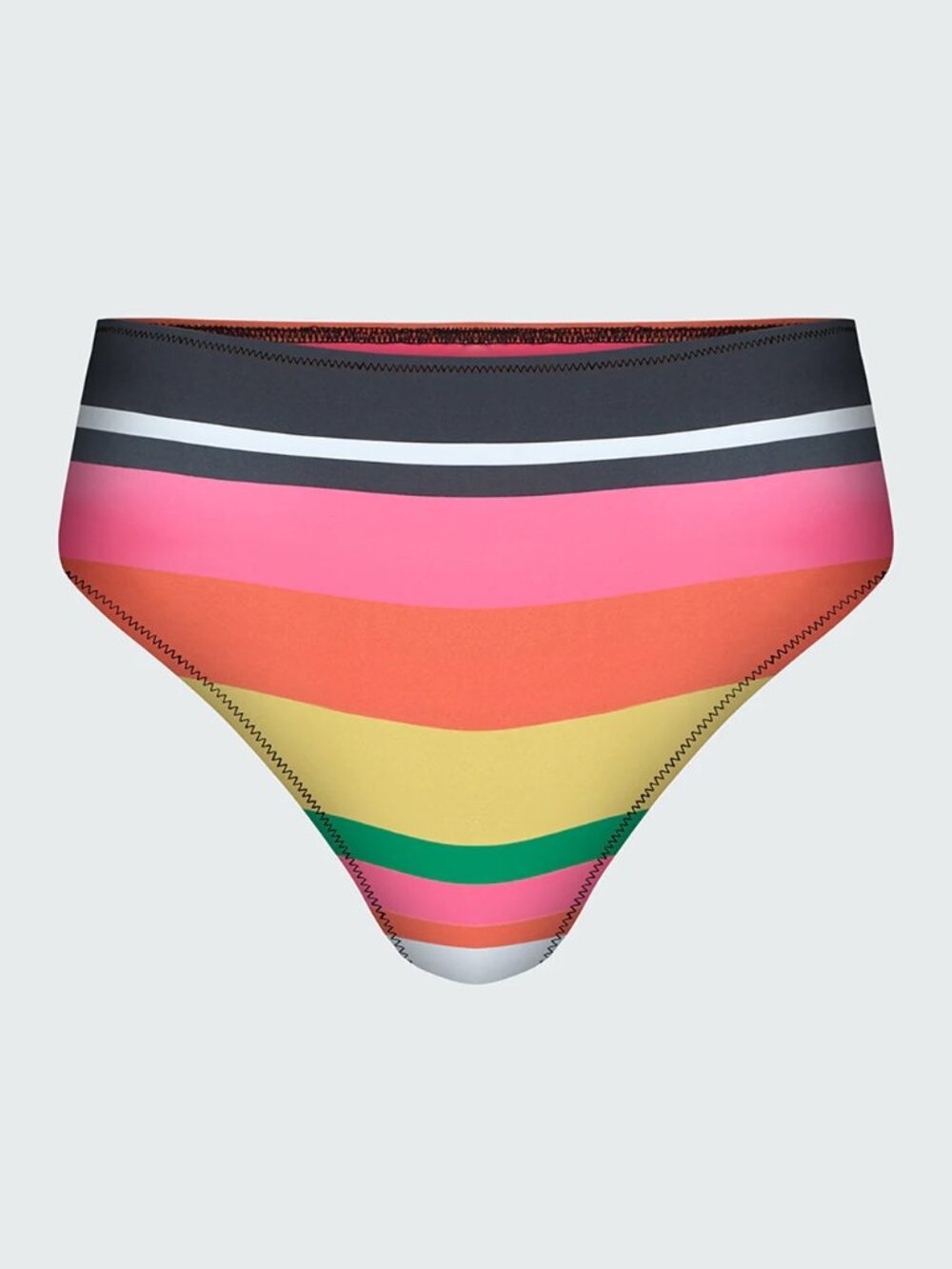 NEW Watskin Belle Bikini Bottom in Bold Stripe